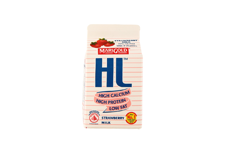 MARIGOLD HL STRAWBERRY FLAVOUR MILK 200ML